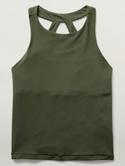 Athleta Green Transcend Built-In Bra Tank - Image 5 of 5