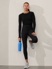 Athleta Black Rainer High Waisted Cargo Legging - Image 1 of 3