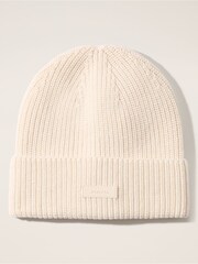 Cream - Athleta Cosy Hour Ribbed čepica klobuki in kape; pokrivala - Slika 1 iz 3