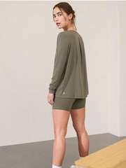 Athleta Green With Ease Long Sleeve Top - Image 2 of 3