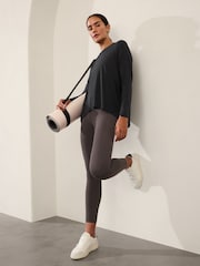 Athleta Black With Ease Long Sleeve Top - Image 1 of 5