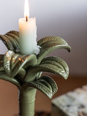 Rockett St George Green Palm Tree Taper Holder - Image 2 of 5