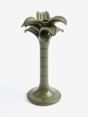 Rockett St George Green Palm Tree Taper Holder - Image 4 of 5