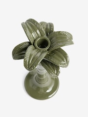 Rockett St George Green Palm Tree Taper Holder - Image 5 of 5