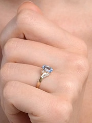 The Diamond Store Gold Tone 0.94CT And Diamond 9K Yellow Ring - Image 2 of 4