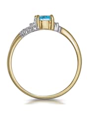 The Diamond Store Gold Tone 0.94CT And Diamond 9K Yellow Ring - Image 3 of 4