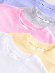 Multi T-Shirts 5 Pack (3mths-7yrs) - Image 8 of 9