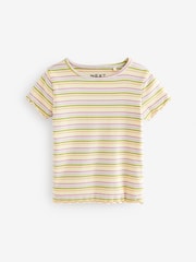 Pfirsich, pink - Rippen-T-Shirts im 4er-Pack (3 M.–7 J.) - Bild 2 von 9