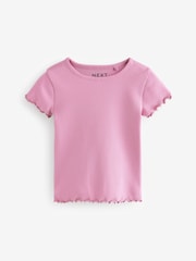 Pfirsich, pink - Rippen-T-Shirts im 4er-Pack (3 M.–7 J.) - Bild 3 von 9