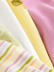 Pfirsich, pink - Rippen-T-Shirts im 4er-Pack (3 M.–7 J.) - Bild 8 von 9