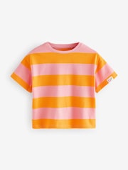 Turquoise Blue Short Sleeve T-Shirts 4 Pack (3mths-7yrs) - Image 5 of 9