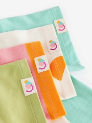 Turquoise Blue Short Sleeve T-Shirts 4 Pack (3mths-7yrs) - Image 9 of 9