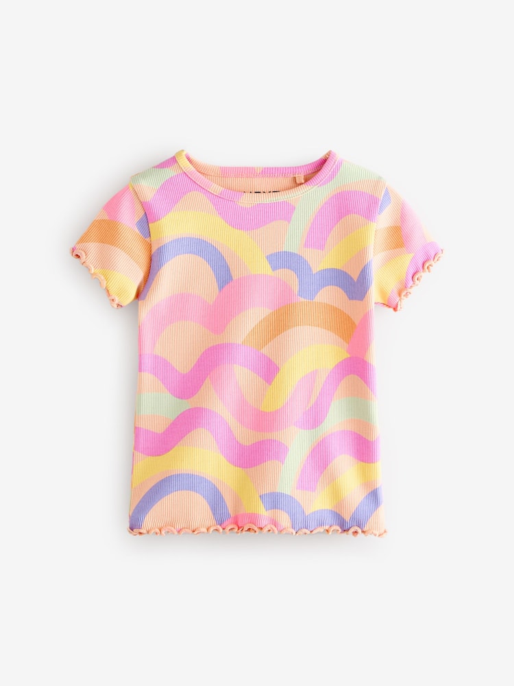 arc-en-ciel - T-shirt Manches courtes 5 Pack (3mois-7ans) - Image 3 of 9