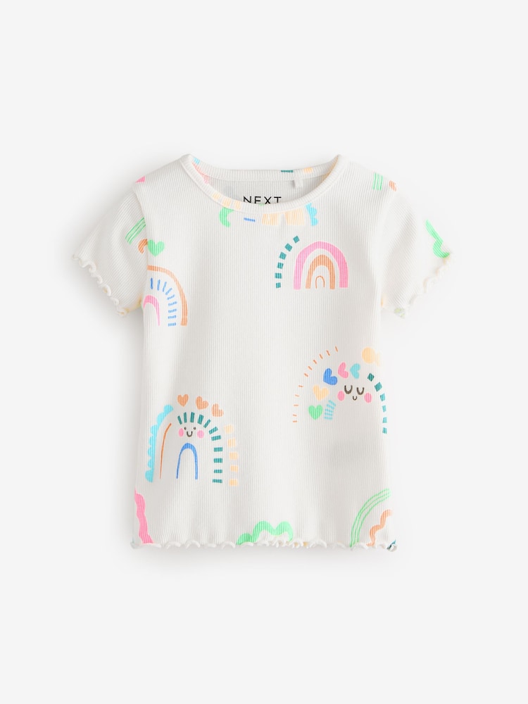 arc-en-ciel - T-shirt Manches courtes 5 Pack (3mois-7ans) - Image 6 of 9