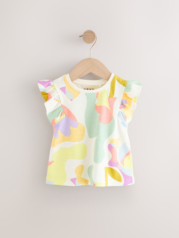 Ranbow - 100% Cotton Ribbed Vests 3 Pack (3mths-7yrs) - Image 4 of 7