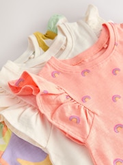 Ranbow 100% Cotton Ribbed Vests 3 Pack (3mths-7yrs) - Image 6 of 7