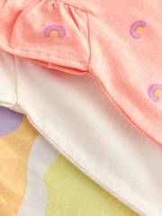 Ranbow 100% Cotton Ribbed Vests 3 Pack (3mths-7yrs) - Image 7 of 7