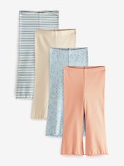 modra - Rib Flare pajkice 4 Pack (3mths-7yrs) - Slika 1 iz 8