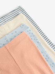 modra - Rib Flare pajkice 4 Pack (3mths-7yrs) - Slika 8 iz 8