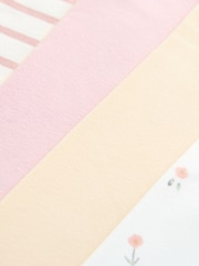 Rose/Blanc - 4 Pack Leggings (3mths-7yrs) - Image 3 de 3