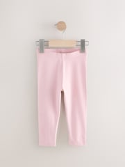 Pink/White 4 Pack Leggings (3mths-7yrs) - Image 5 of 8