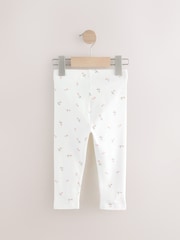 Pink/White 4 Pack Leggings (3mths-7yrs) - Image 6 of 8