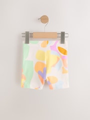 Rainbow Ribbed Shorts 3 Pack (3mths-7yrs) - Image 5 of 7