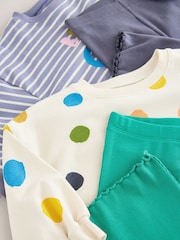 Blue T-Shirt & Flares 2 Pack Set (3mths-7yrs) - Image 7 of 8