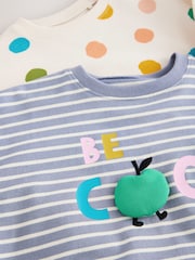 Blue T-Shirt & Flares 2 Pack Set (3mths-7yrs) - Image 8 of 8