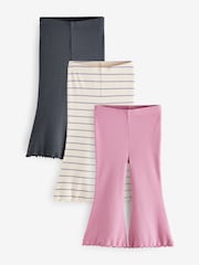 Nepogrešljivo - Ribbed Flare pajkice 3 komplet (3mths-7yrs) - Slika 1 iz 7