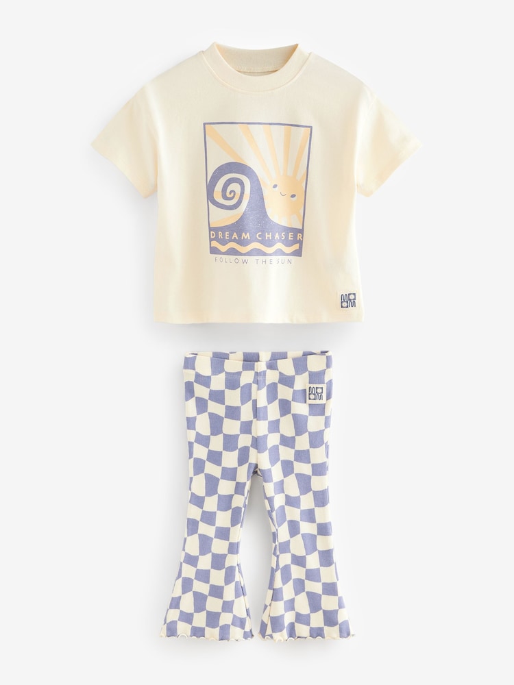 rožnata - 2 Paket majica & Komplet bakel (3mths-7yrs) - Slika 2 iz 7