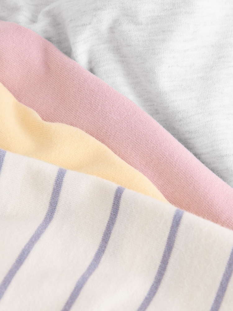 Multi - T-shirt à manches longues 7 Pack (3mois-7ans) - Image 10 of 11