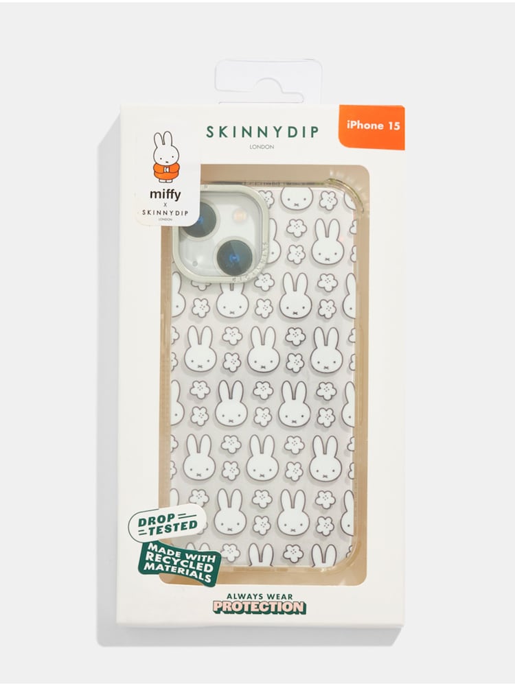 Skinnydip Miffy Blossom Wildflower Thistle Shock iPhone CaseiPhone 15 Plus Case - Image 5 of 5
