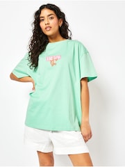 Skinnydip Green Disney Tigger Washed T-Shirt - Image 1 of 3