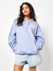 Skinnydip Blue Care Bears Varsity Hoodie - Image 1 of 3