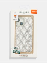 Floral de Miffy - Funda para iPhone 12/12 Pro con diseño de los osos amorosos con arcoíris de Skinnydip - Imagen 5 de 5