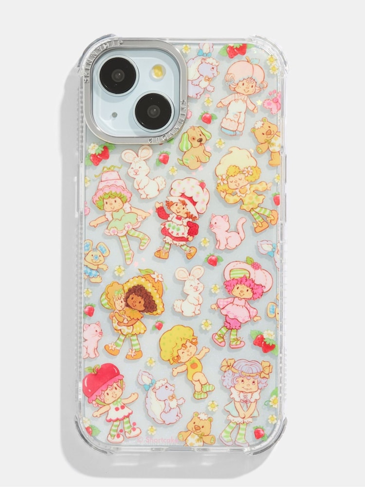 Skinnydip Strawberry Shortcake Strawberry Land iPhone 12 / 12 Pro Case Care Bears Rainbow - Image 1 of 6