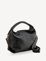 Manu Atelier Black Suede Leather Mini Gala Bag - Image 5 of 8