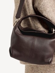 Manu Atelier Deep Brown Suede Leather Mini Gala Bag - Image 13 of 13