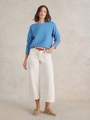 White Stuff Blue Jana Jumper - Image 1 of 7