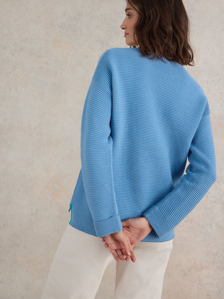 White Stuff Blue Jana Jumper - Image 2 of 7 White Stuff Blue Jana Jumper - Image 2 of 7