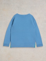 White Stuff Blue Jana Jumper - Image 6 of 7