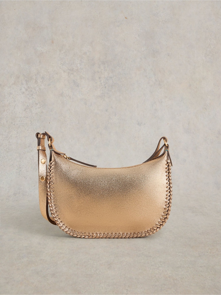 White Stuff Gold Suzie Swing Convertible Bag - Image 1 of 6