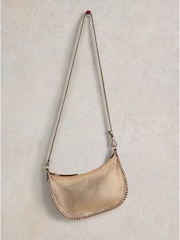 White Stuff Gold Suzie Swing Convertible Bag - Image 3 of 6