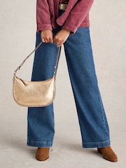 White Stuff Gold Suzie Swing Convertible Bag - Image 6 of 6