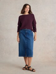 White Stuff Purple Jana Jumper - Image 1 of 7