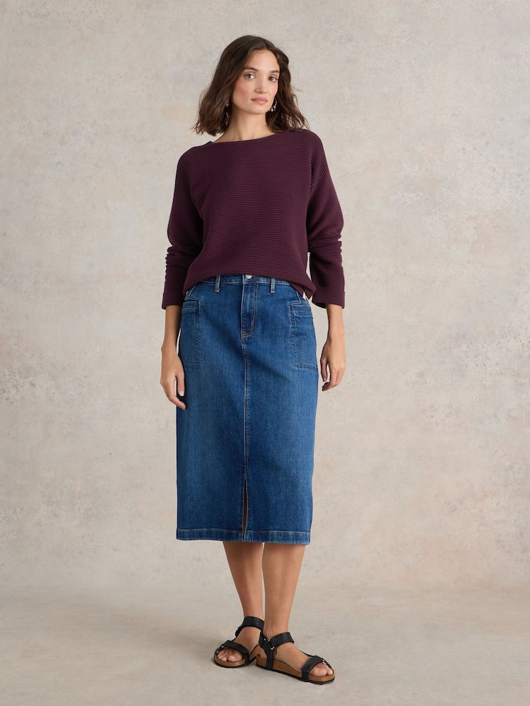 White Stuff Purple Jana Jumper - Image 1 of 7