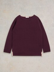 White Stuff Purple Jana Jumper - Image 5 of 7