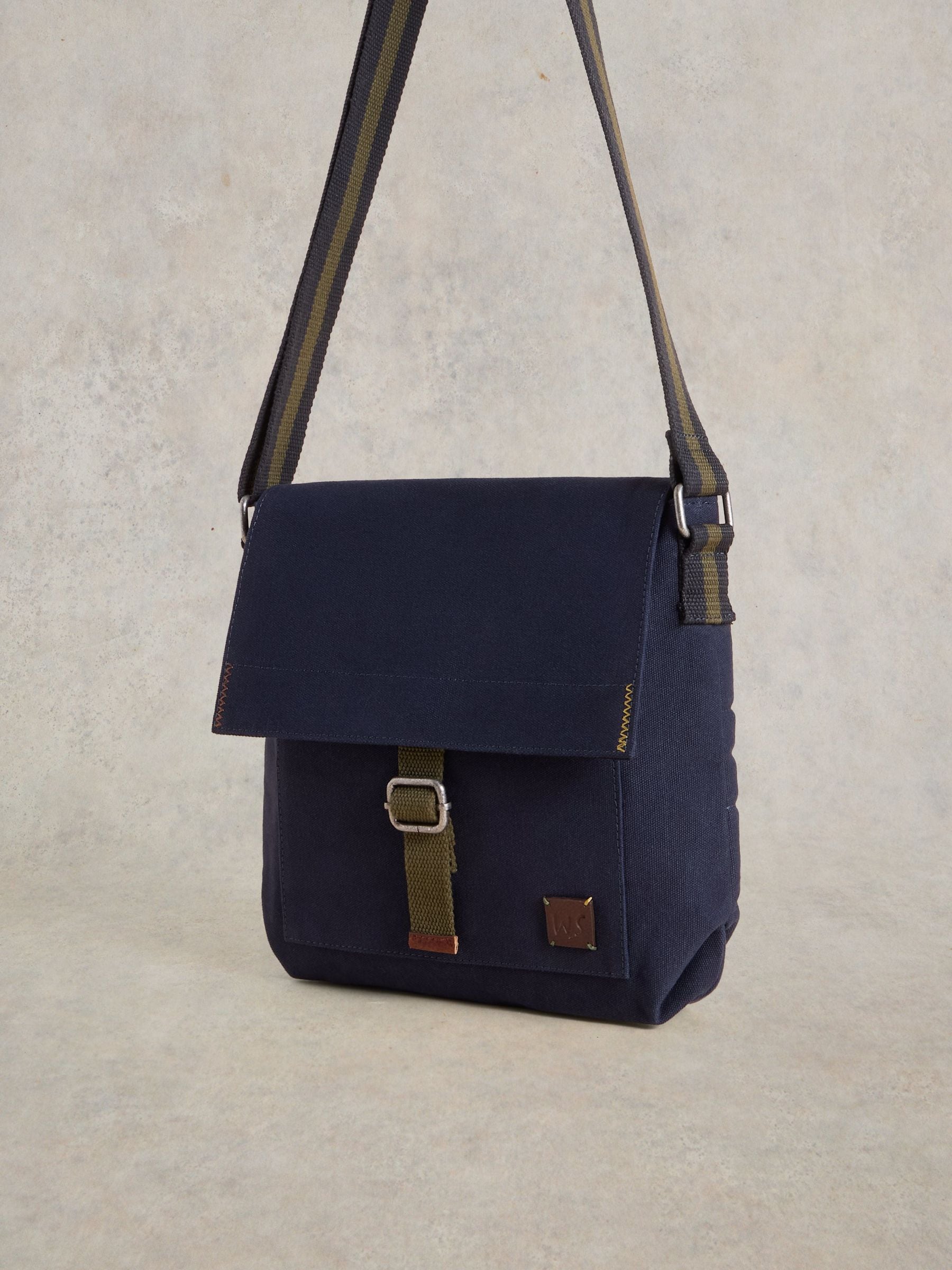 White stuff navy bag top