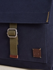 White Stuff Blue Teddy Canvas Cross-Body Bag - Image 5 of 5